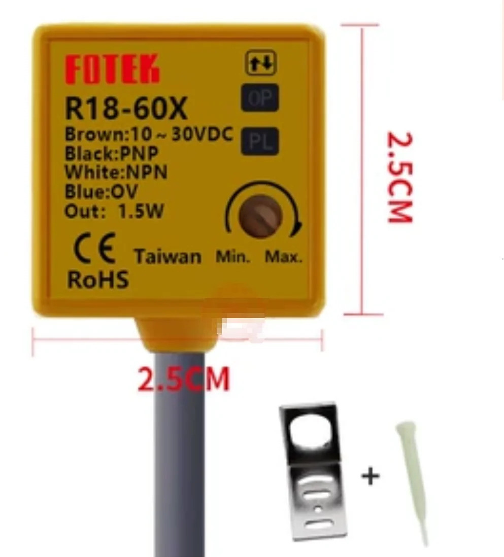 FOTEK 광전스위치 R18-60X