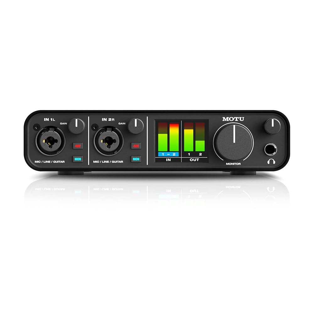 MOTU M2 USB-C 오디오 인터페이스 - 상세 이미지 2
