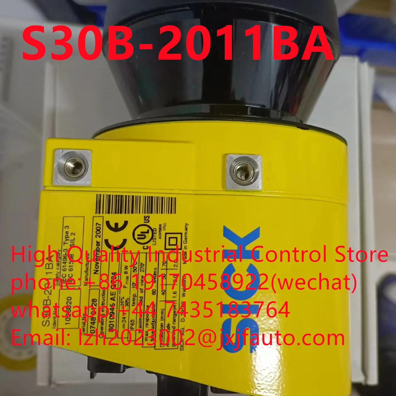 LIDAR S30B-2011DA 납품 1026822