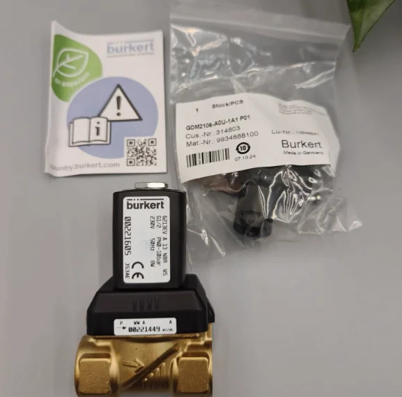 Burkert 솔레노이드 밸브 6213EV A 13 NBR MS G1/2 0-10bar 230V50HZ 00221605