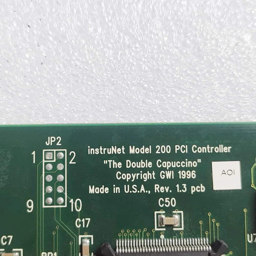 인스트루넷 200 PCI SN52209 산업제어 카드카드 GWI1996