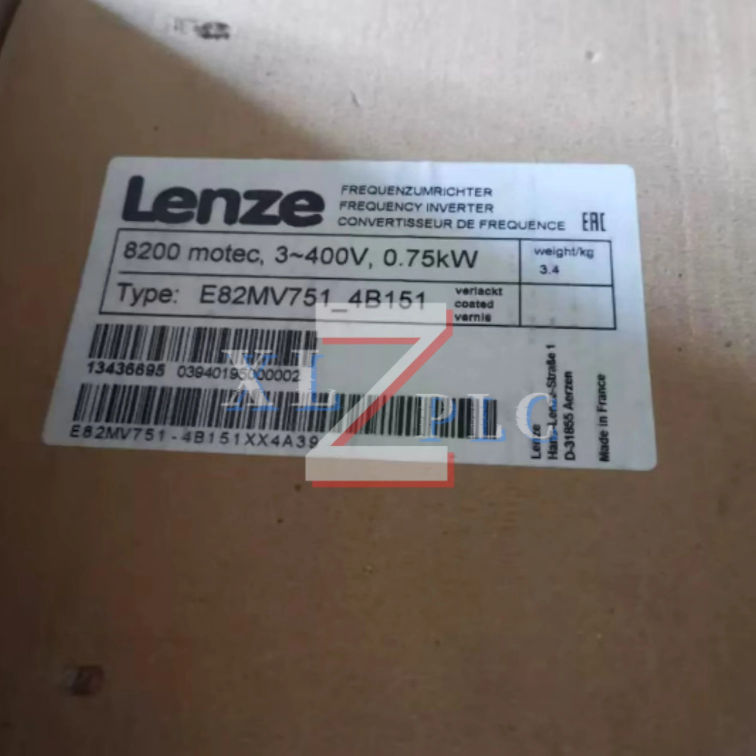 서보 드라이버 원본 E82MV751-4B001 E82MV751-4B151