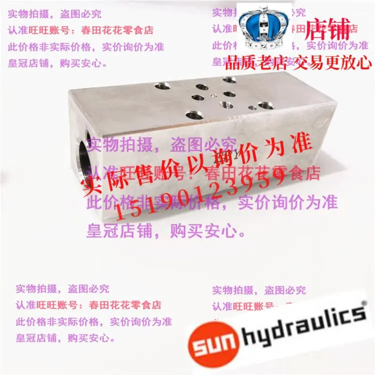CBCA 미국 SUN 밸브 블록 CBCA-LHN-EBY CBCALHNEBY