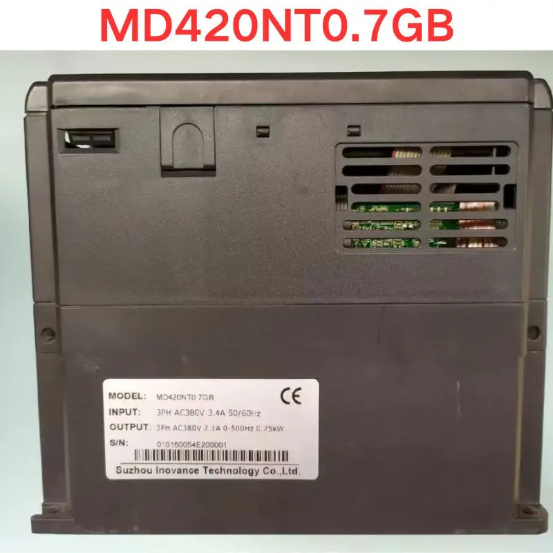 리퍼 Inovance MD420NT0.7GB 주파수 변환기 0.7KW 기능 OK