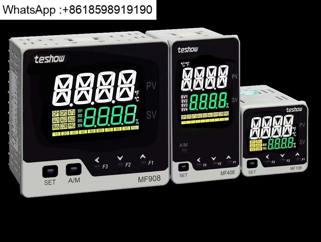 Teshow 온도 제어 미터 조절기 MF908-621 LCD 지능형 컨트롤러