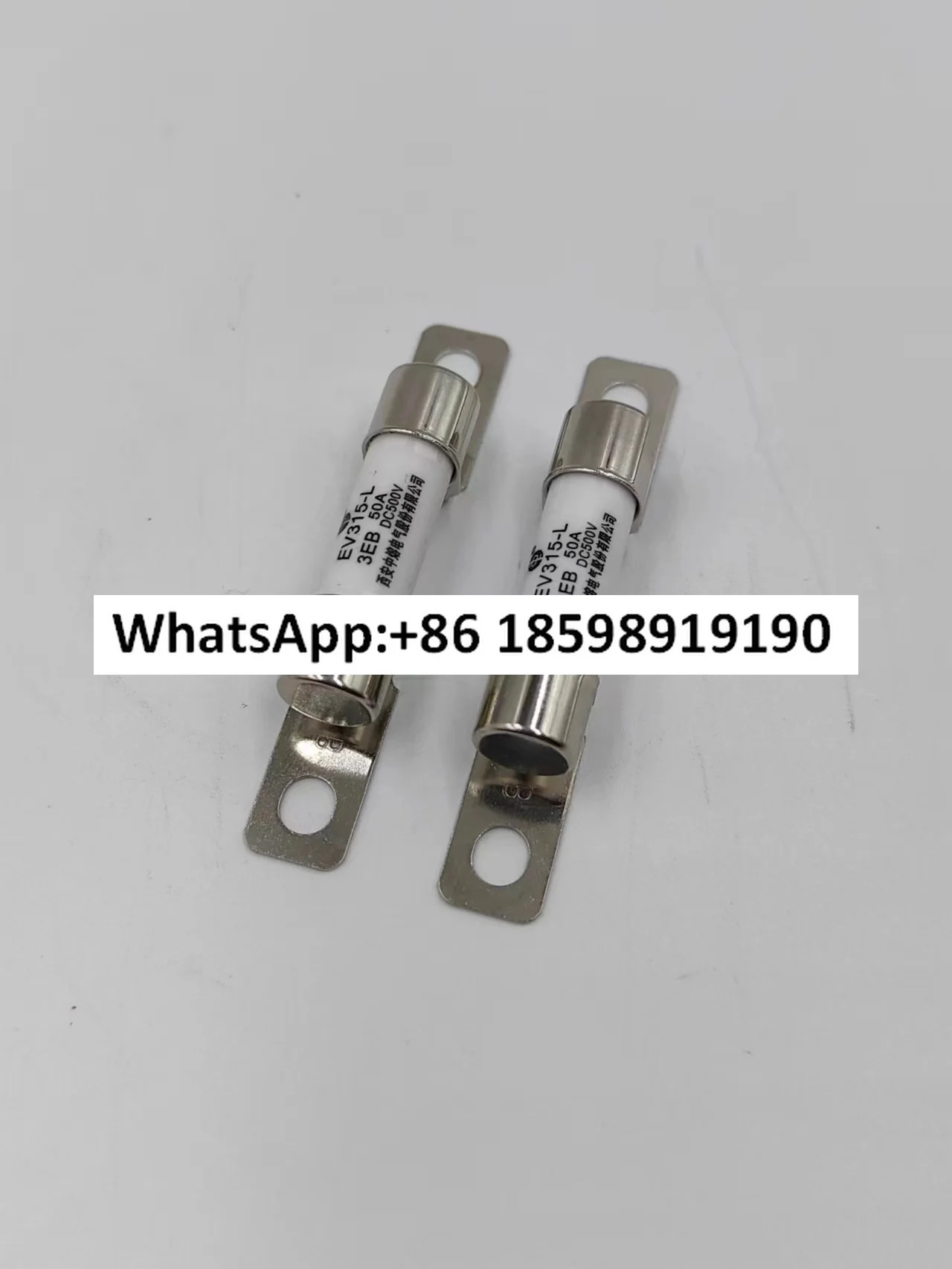 EV315 L 3EB15A20A60A50A30A500VDC 퓨즈 튜브 고온 저항