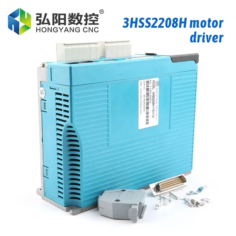 Hycnc Jmc 하이브리드 서보모터 프레임 110 이지 스테핑 모터 16 Nm 3상Nema 42 클로즈 스텝퍼 3hss2208h 드라이버