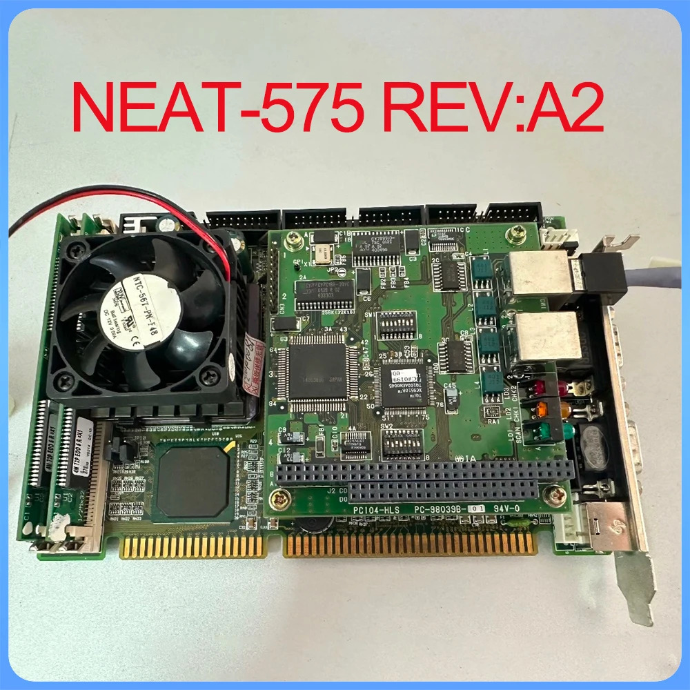 NEAT-575 R2 586 반 길이 ISA 산업컴퓨터 마더보드