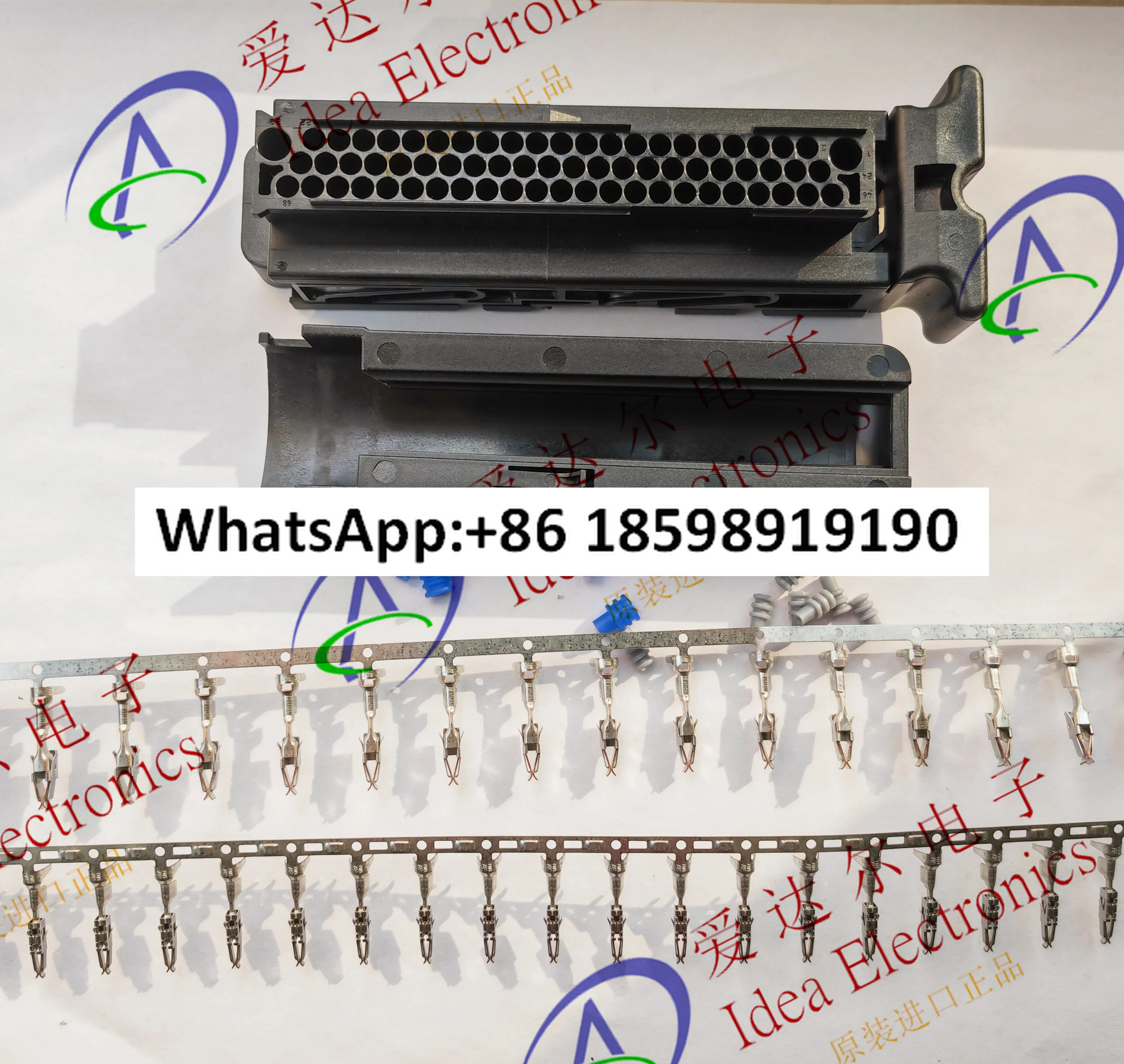 963598-1 68P 쉘 외장 TE/오리지널 커넥터