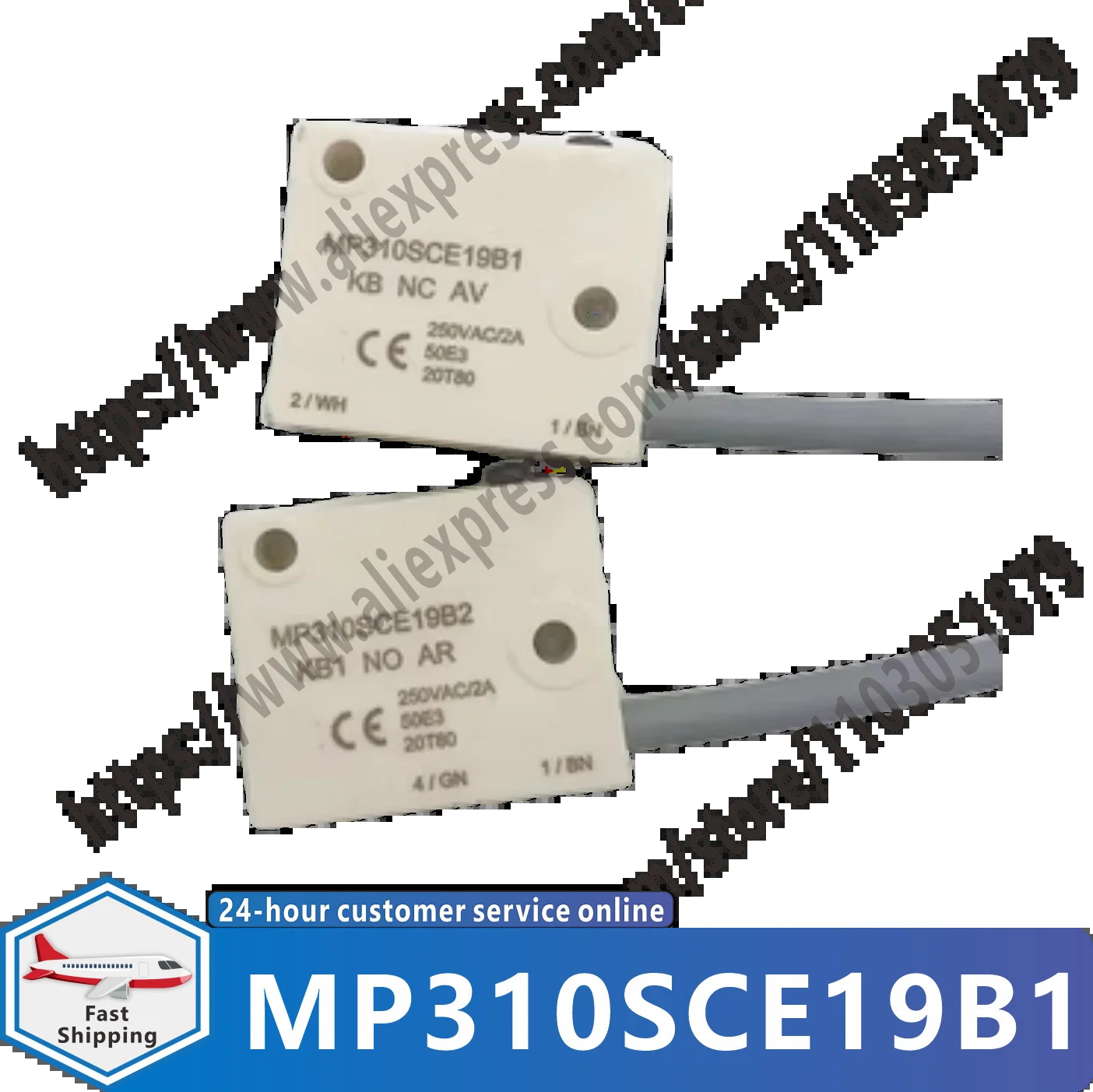 MP310SCE19B1 또는 MP310SCE19B2 마이크로 스위치