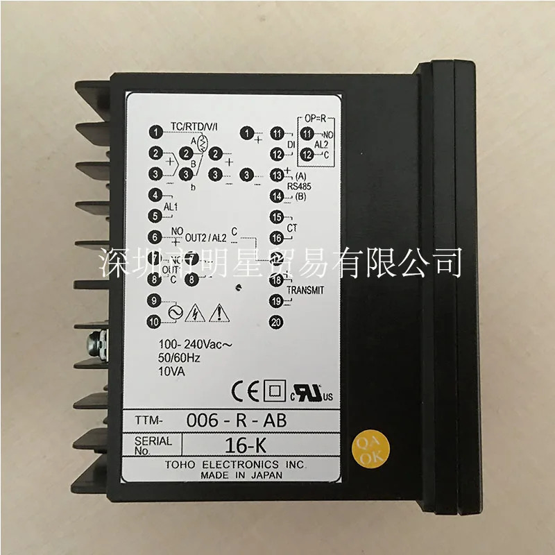 일본 TOHO Toho 온도조절기 TM-006-R-AB 오리지널 포장 1