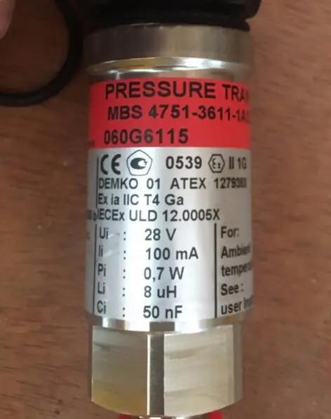 압력 트랜스미터 MBS4751 060G6115