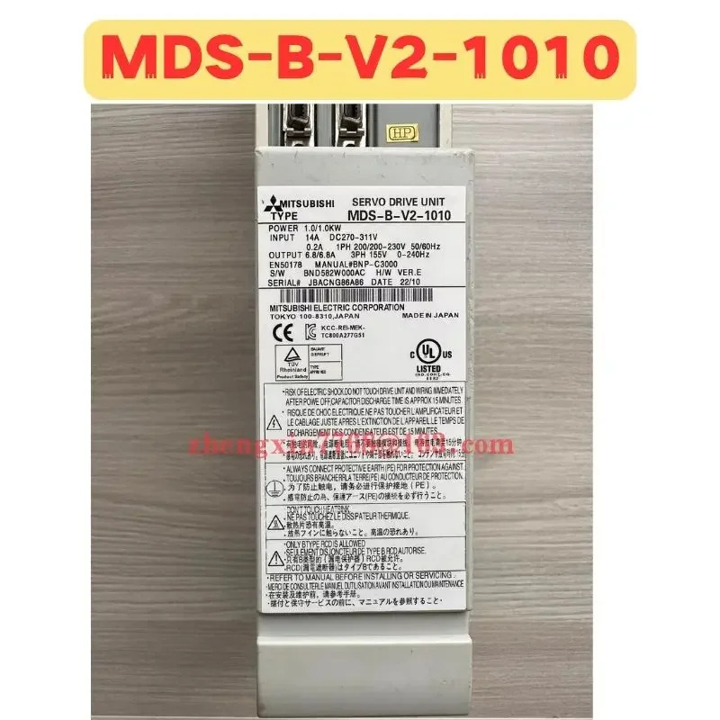 리퍼 서보 드라이브 MDS-B-V2-1010 MDS B V2 1010 정상 기능 완료