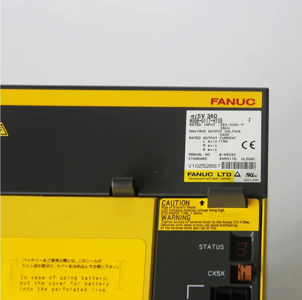 A06B-6114-H109 Fanuc 서보 증폭기 Ok A06B6114H109 리퍼 완료