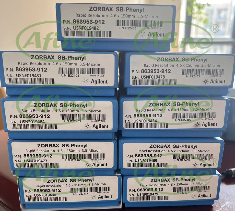 AFINE Agilent 863953-912 ZORBAX RR StableBond Pheny 컬럼 4.6x150mm3.5 m