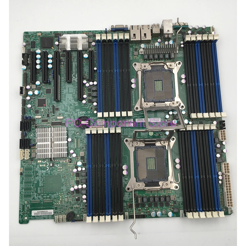 X9DRE-TF 슈퍼마이크로 서버 마더보드 E5-2600 V1 V2 패밀리 ECC LGA2011DDR3 2x16 PCI-E 3.0 4x8
