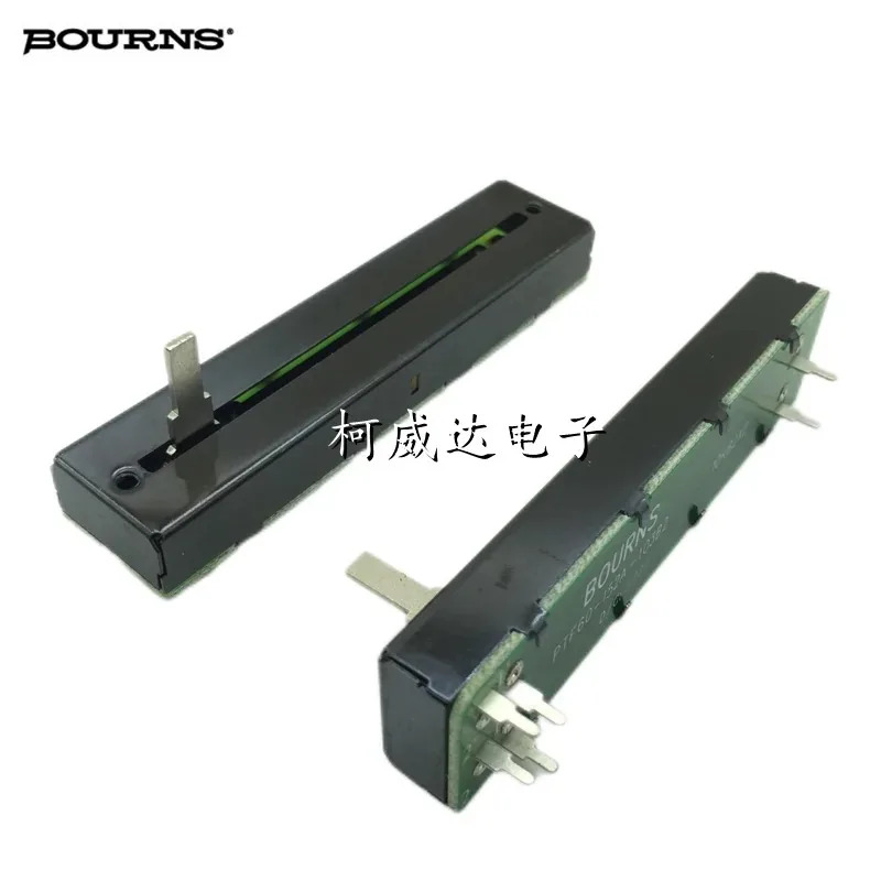직접 슬라이딩 전위계 PTF60-152A-103B2 전체 길이 88mm 스트로크 60mm