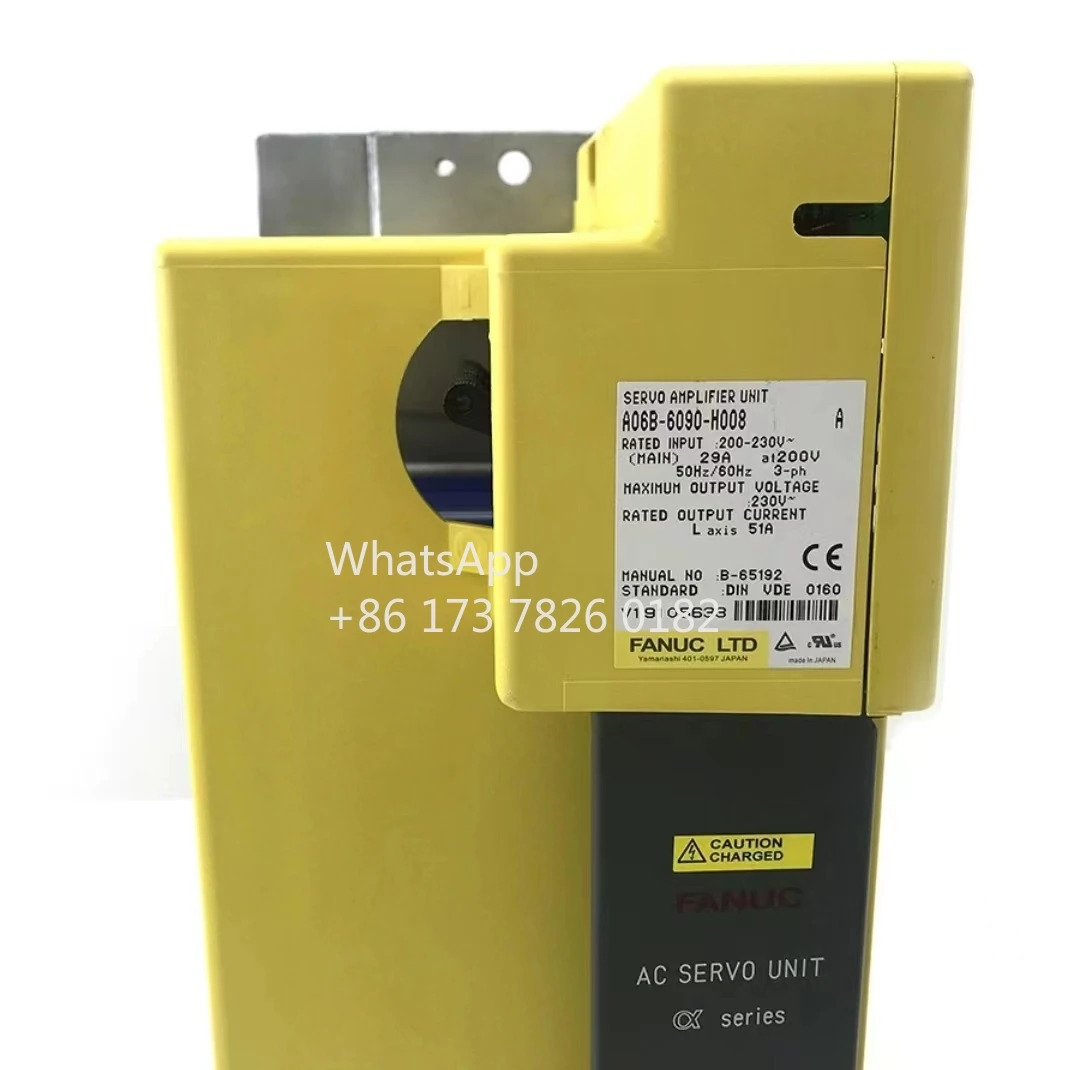 A06B-6090-H008 리퍼 드라이브 작동 기능 OK
