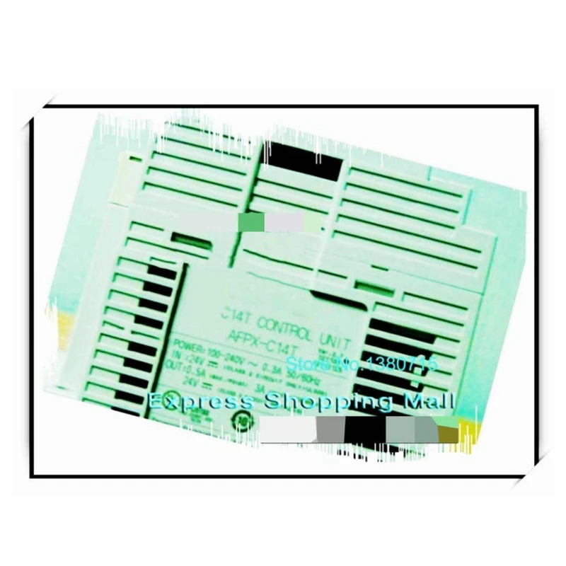 원본 AFPX-C14T PLC AC100-240V 8 DC 입력 포인트 6 NPN 출력 FP-X 제어 장치