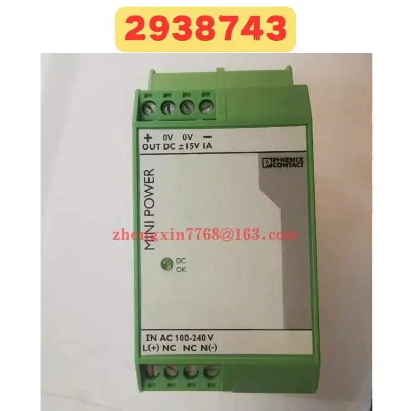 리퍼 완료 스위칭 전원공급장치 2938743 MINI-PS-100-240AC/2 x 15DC/1