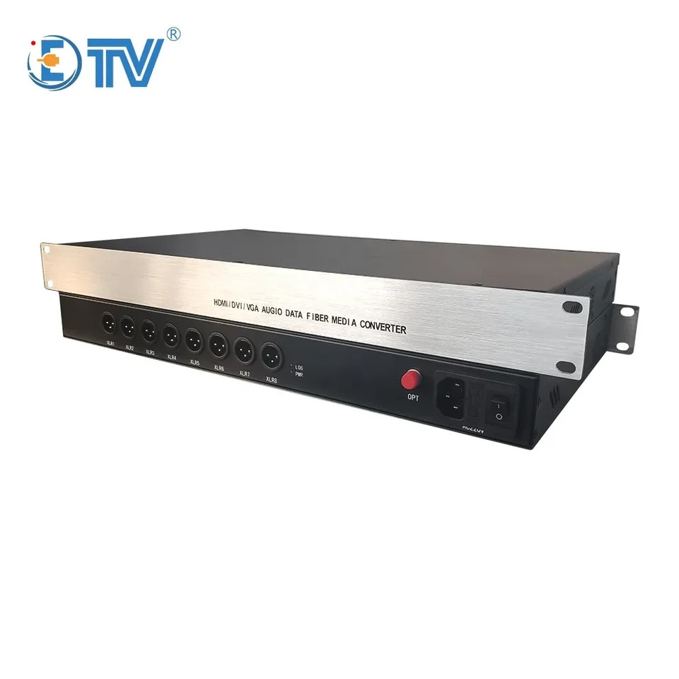 ETV XLR 오디오 트랜시버 무소음 8채널