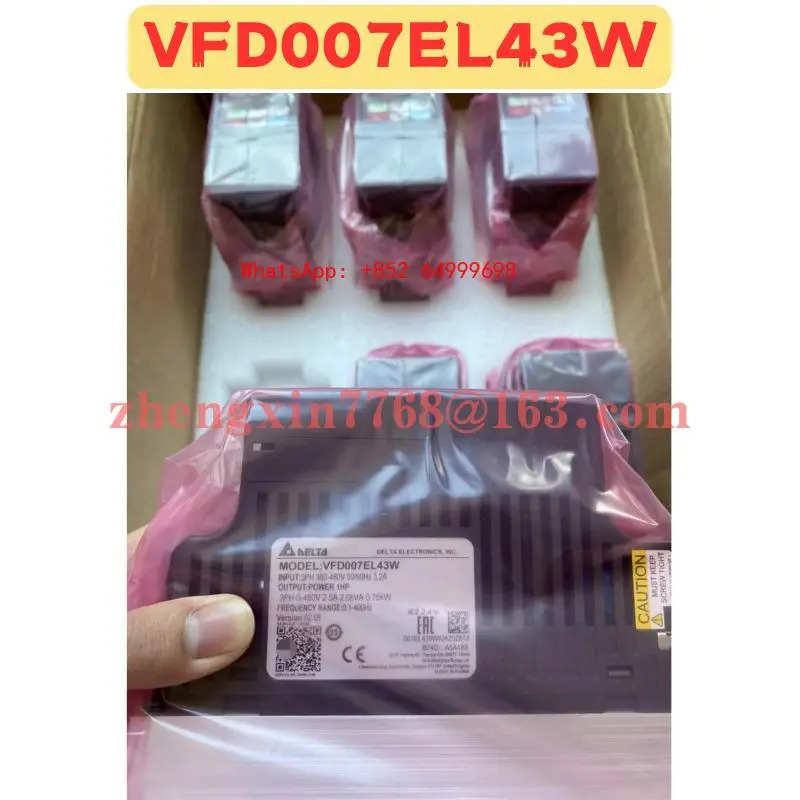 오리지널 주파수 변환기 VFD007EL43W 신
