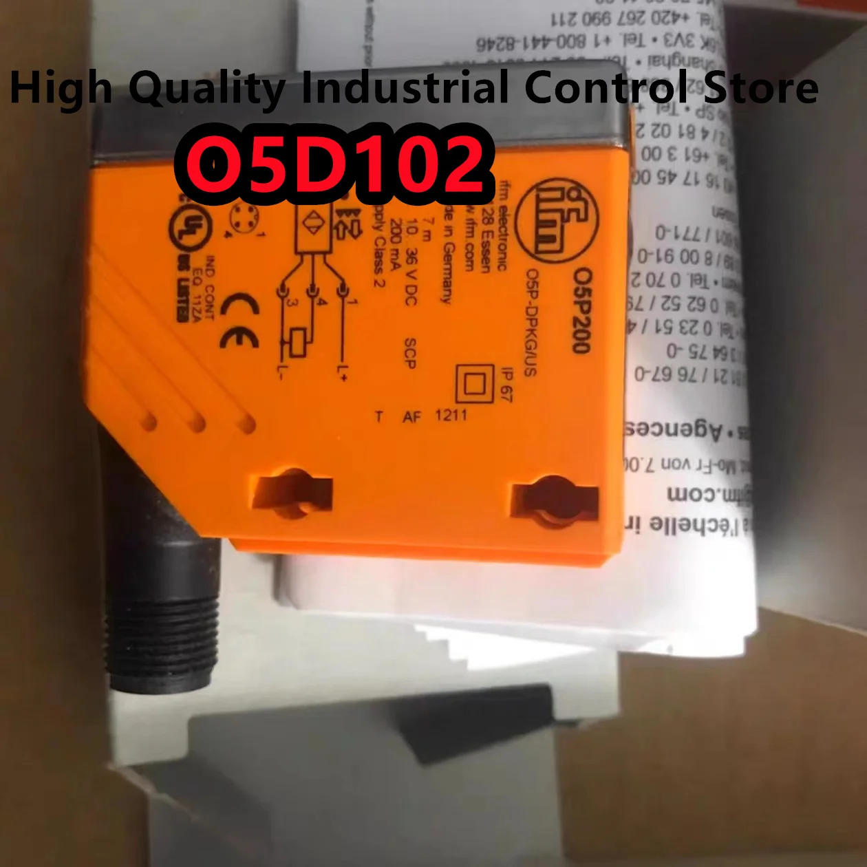 센서 O5D100O5D102 납품