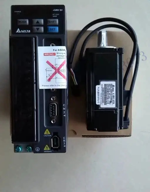 오리지널 대만 델타 서보모터 400W 브레이크 ECMA-C20604SS 드라이버 ASD-B2-0421-B