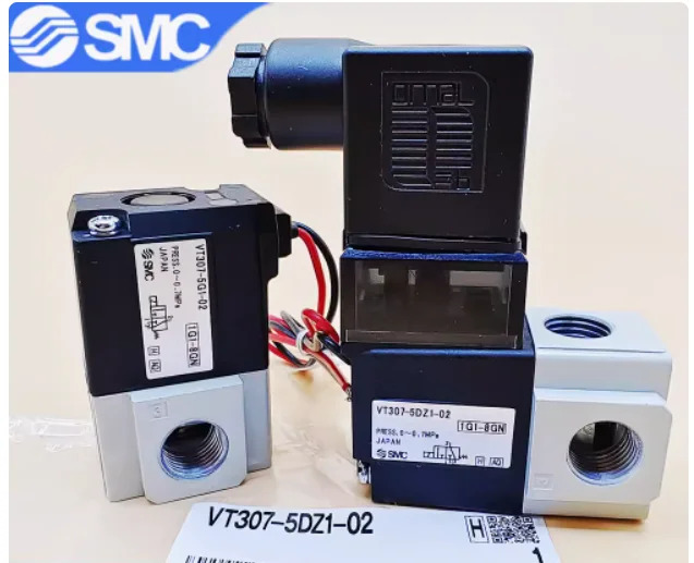 SMC 솔레노이드 밸브 VT307-6G1-02 12V VT307V-6G1-02 VT307-5G1-01-F VT307-5G1-02-F