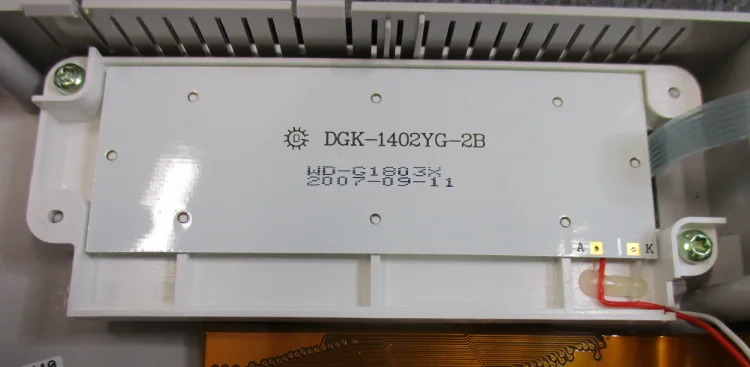 LCD 패널 DGK-1402YG-2B WD-G1803X