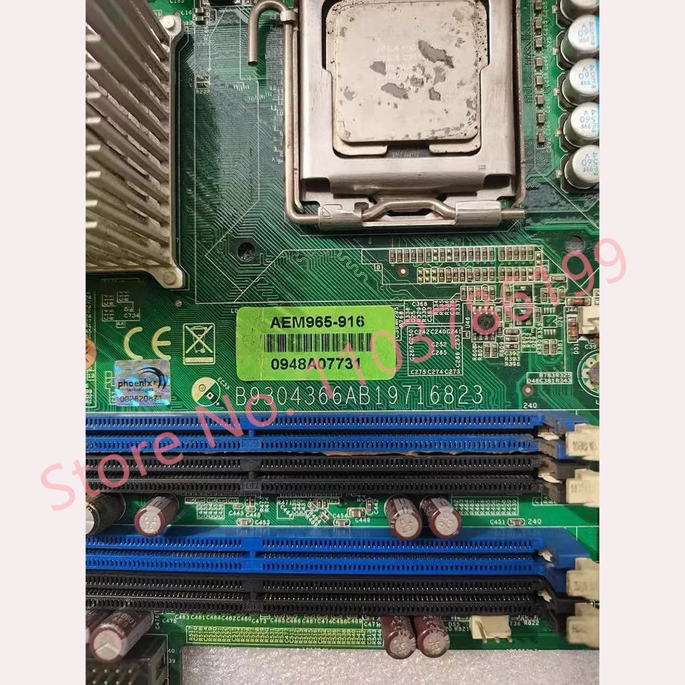 산업컴퓨터 마더보드듀얼 포트 B9304363AB19716823 AEM965-916