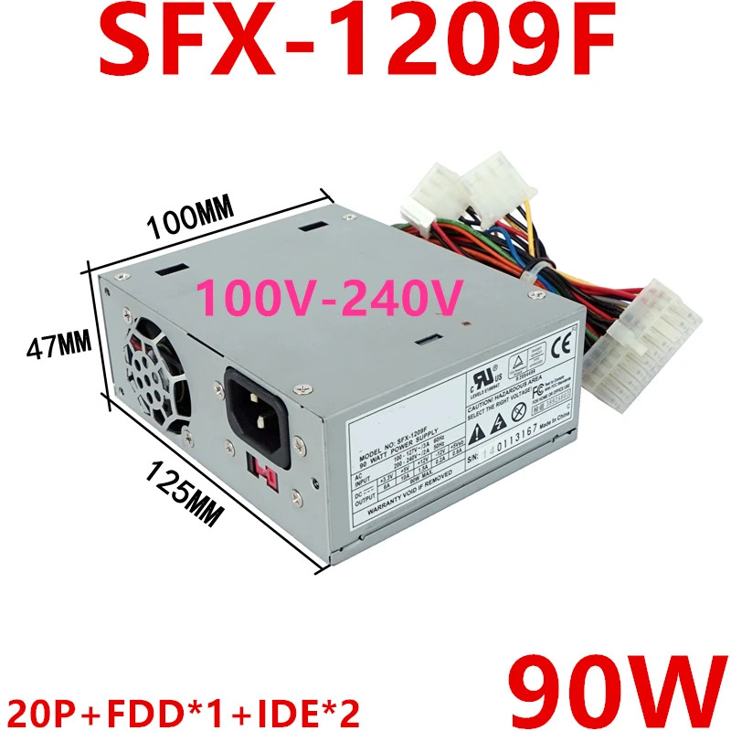SFX 향상오리지널 리퍼 PSU 90W 전원공급장치 SFX-1209F