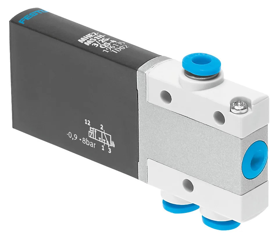 Festo 고속 밸브 솔레노이드 MHE2-MS1H-3 2G-QS-4-CS 8112724