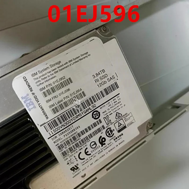 IBM V7000 GEN2 3.84TB 2.5 인치 SAS SSD솔리드 스테이트 드라이브 01EJ596 01EJ952 01EJ954 거신