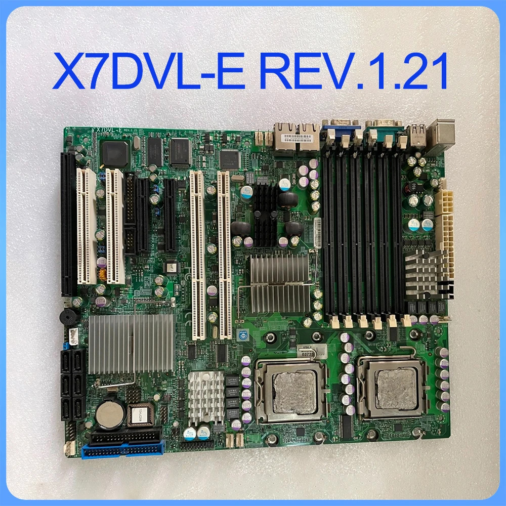 슈퍼마이크로 서버산업컴퓨터 마더보드 X7DVL-E REV.1.21