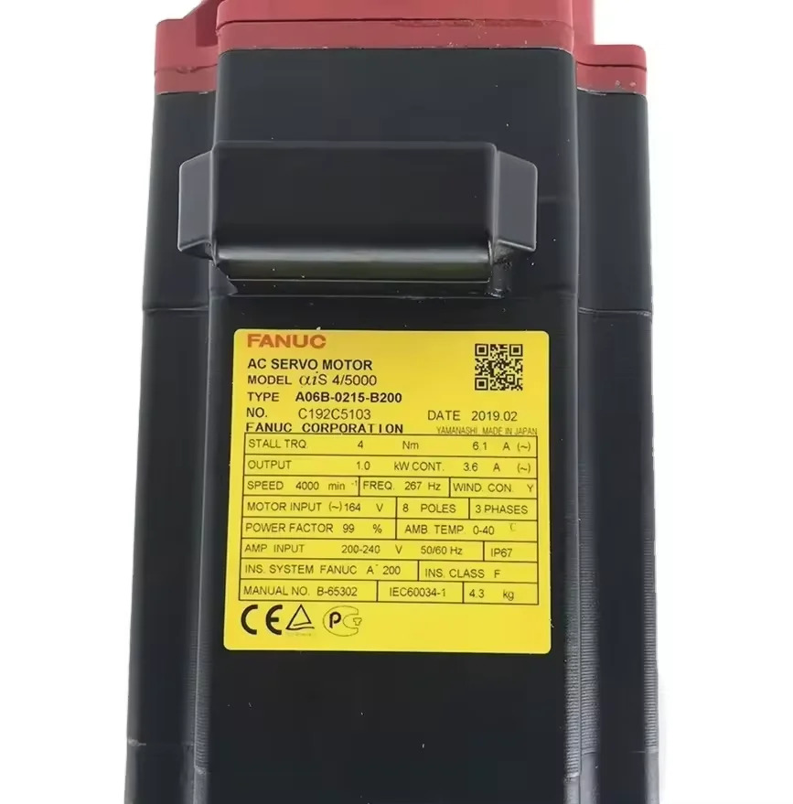 A06B-0215-B100 Fanuc 서보모터 리퍼 완료 A06B 0215 B100