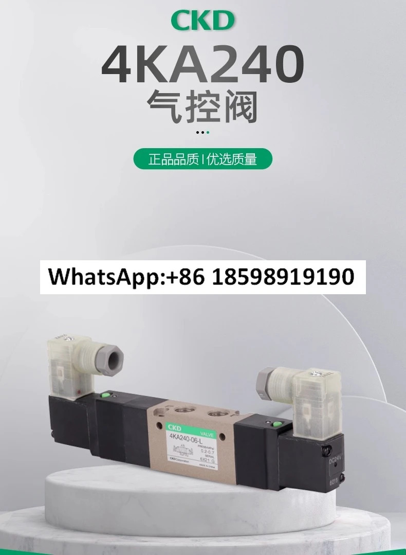 CKD 솔레노이드 밸브 4KA119 GS6 AC220V