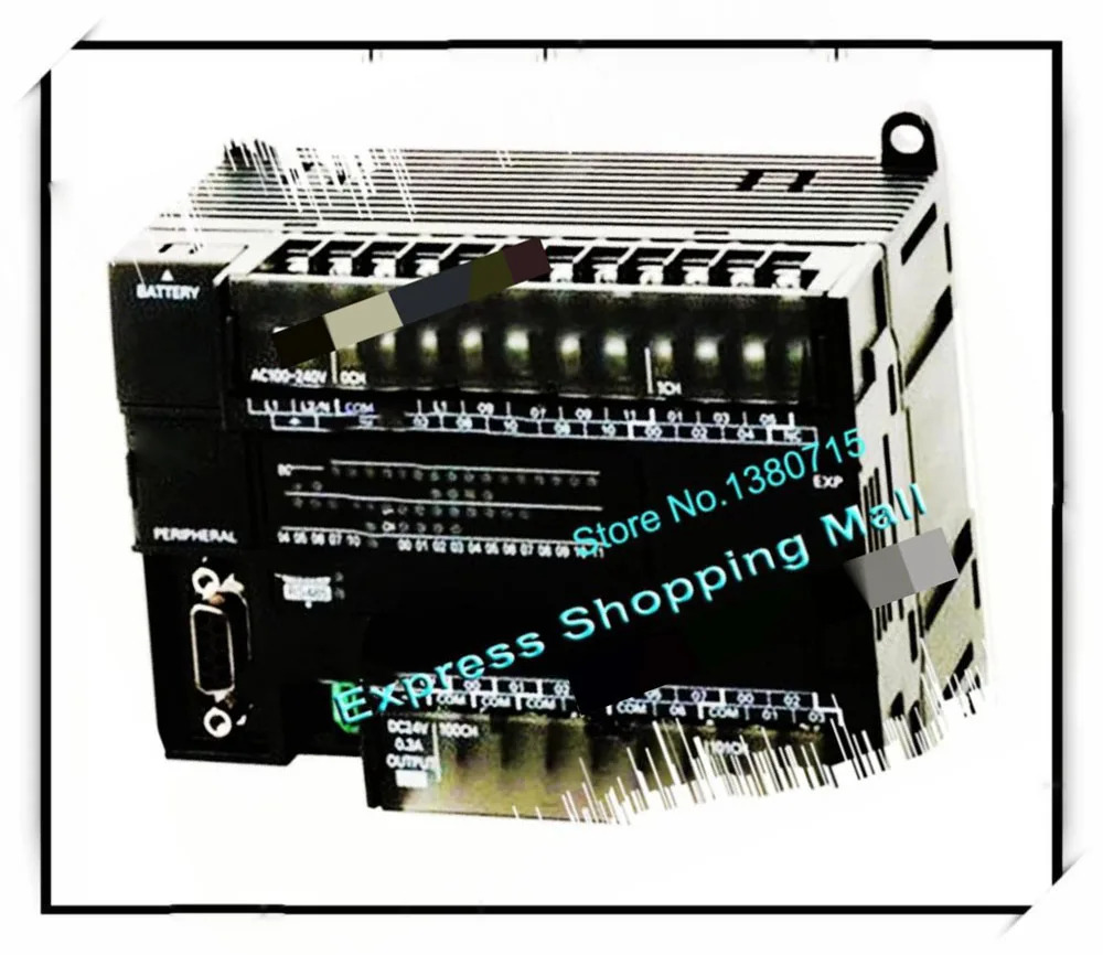 오리지널 CP1E-N60S1DR-A PLC AC100-240V 입력 36 포인트 릴레이 출력 24 신