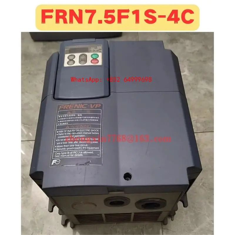리퍼 주파수 변환기 FRN7.5F1S-4C 정상 기능 완료 FRN7.5F1S 4C