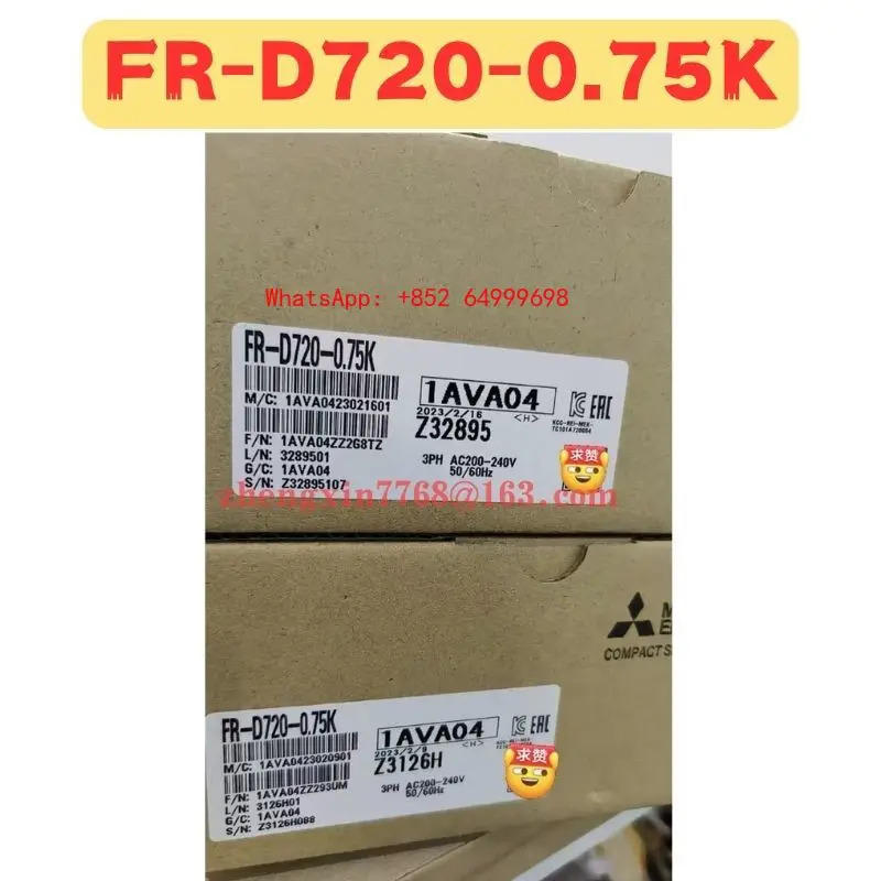 FR-D720-0.75K 주파수 변환기 FR D720 0.75K