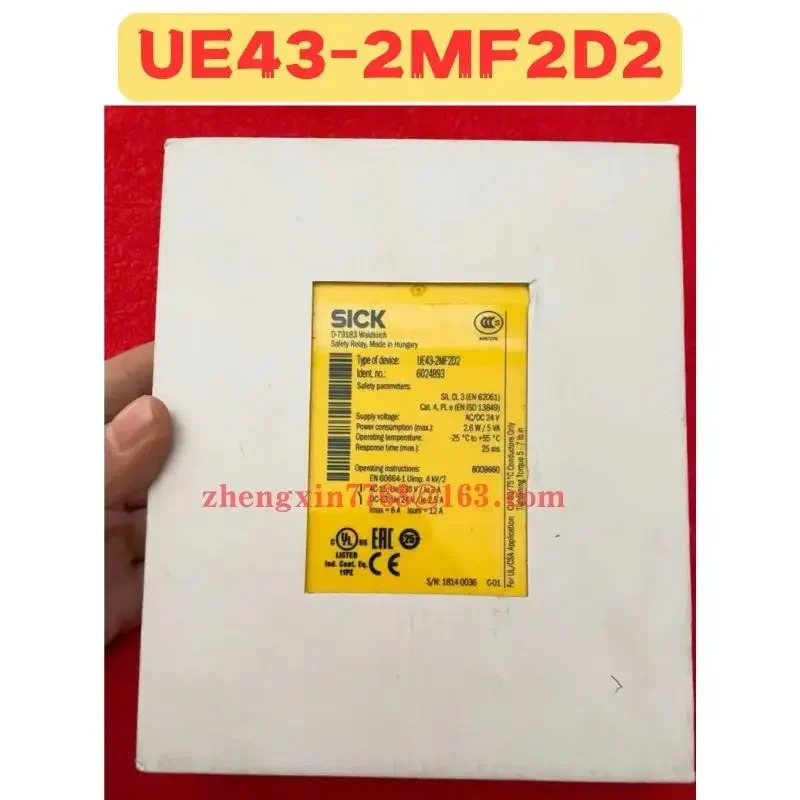 오리지널 UE43-2MF2D2 안전 릴레이 UE43 2MF2D2 6024893 신