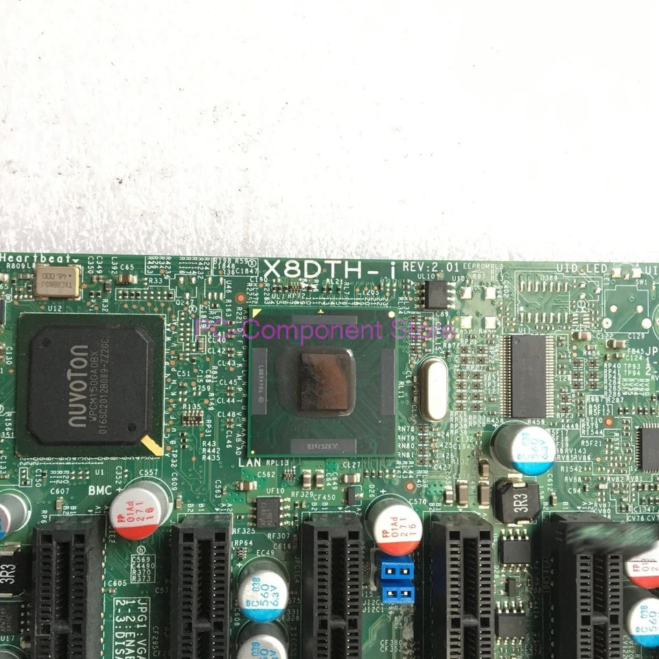 Supermicro ServerBoard Xeon 프로세서 5600/5500 시리즈 SATA2 PCI-E 2.0 DDR3 듀얼 포트 기가비트 이더넷X8DTH-i