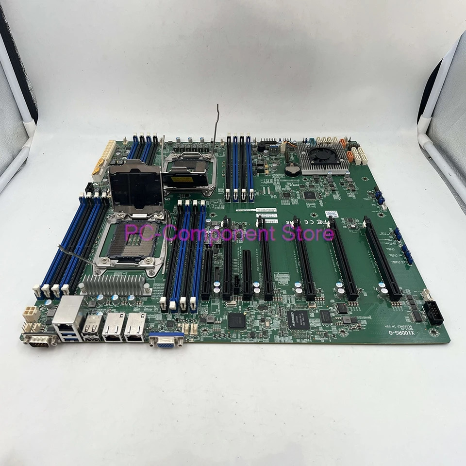 슈퍼마이크로 워크스테이션마더보드 E5-2600 V4/V3 패밀리 프로세서 4 PCI-E 3.0x16 LGA2011 DDR4 X10DRG-Q