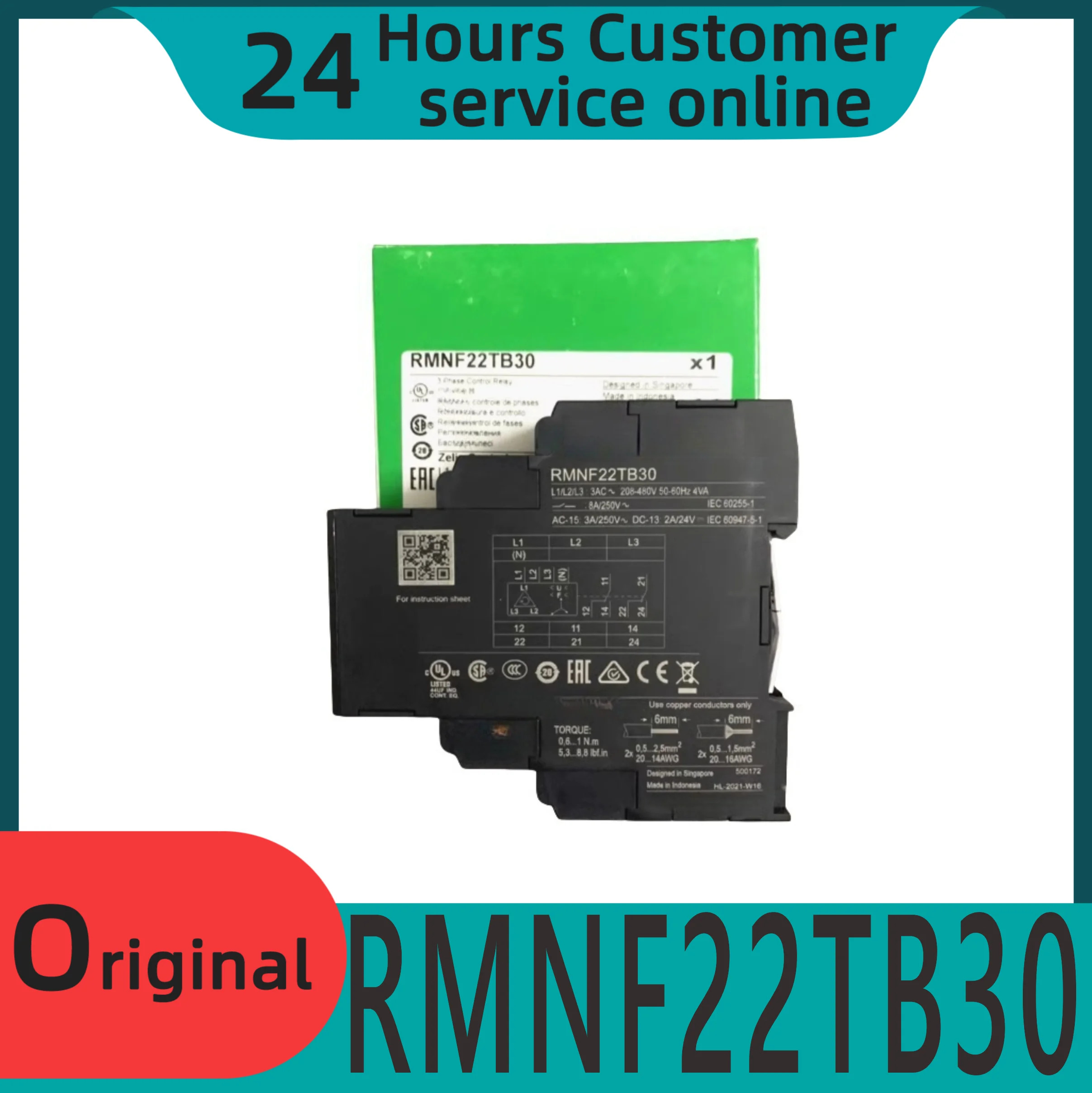 오리지널 RMNF22TB30NFC 타임 릴레이