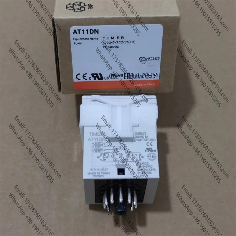 AT11DN 오리지널 타이머 100240VAC 24 240VDC 내