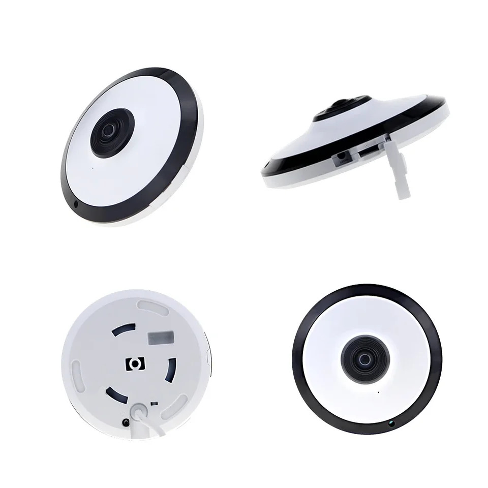 IPC-EW5541-AS WizMind IR 어안 내장 마이크 SD 카드 슬롯 오디오 알람 인터페이스 POE 미니 카메라 5MP