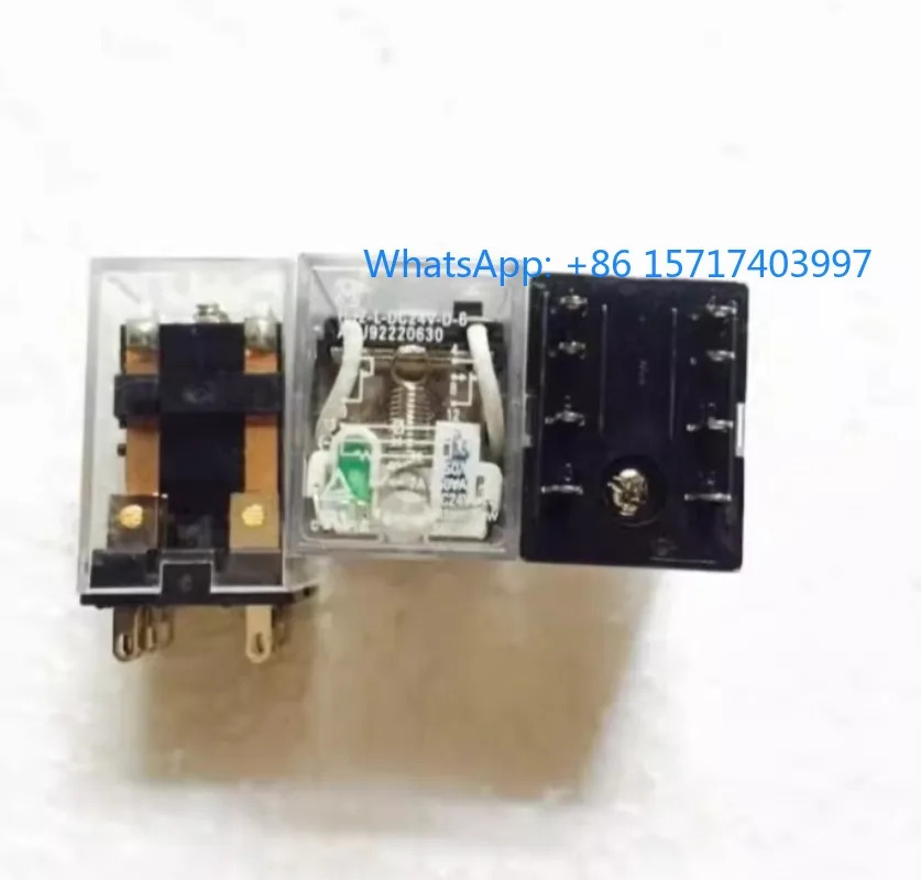 3pcs 릴레이 HJ2-L-DC24V-D-6