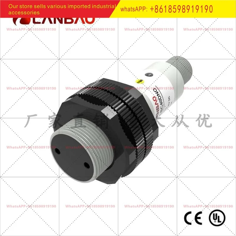 PR18S TM10DNC E2 방지 센서 DC3 4선 M12 연결 10m 광전스위치