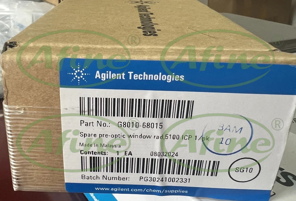 AFINE 사전 콘 윈도우 ICP-OESG8010-68015 방사형 관측 Agilent 5000 시리즈 ICP-OES