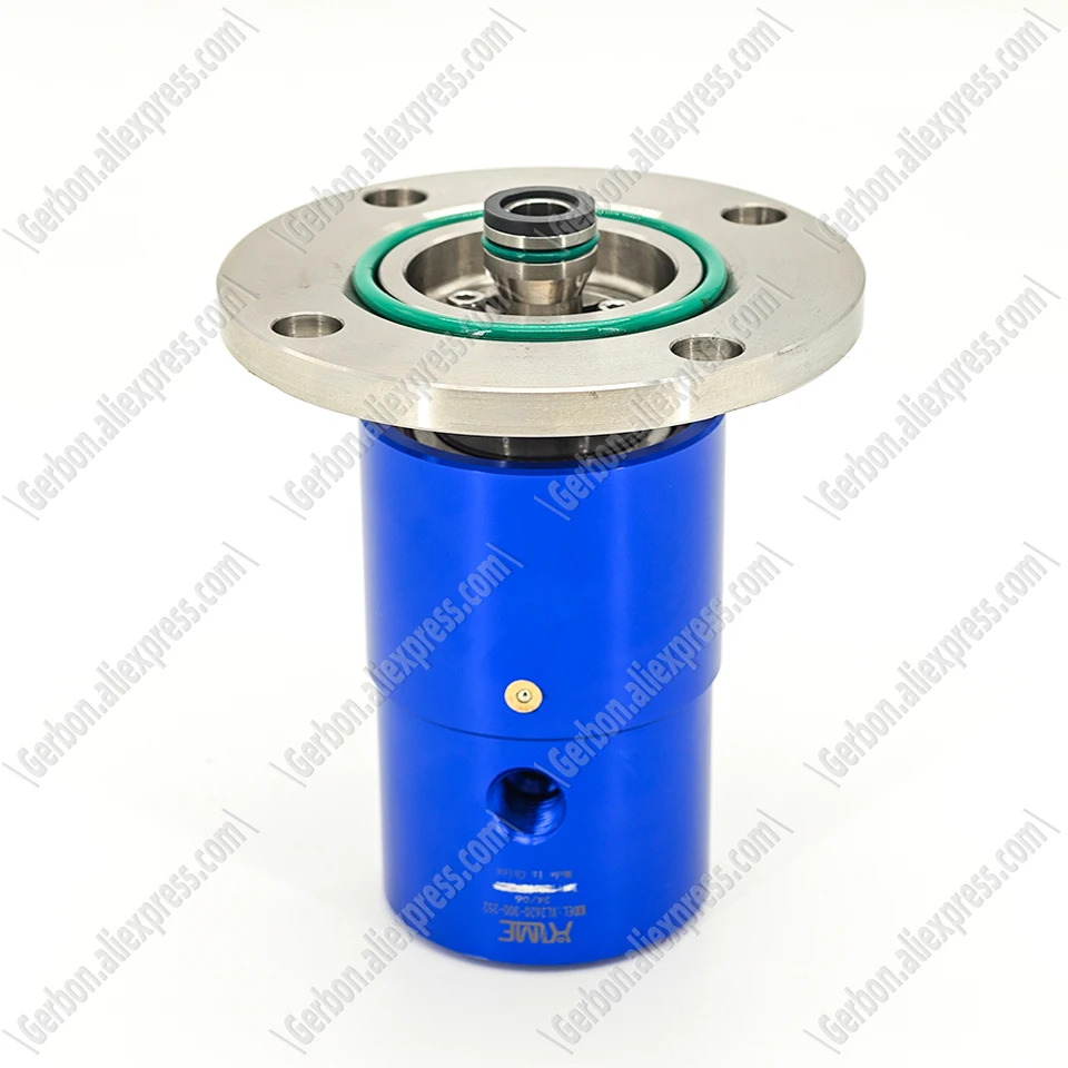 DEUBLIN 오일 로터리 유니온 고속 2 채널 108 mm 플랜지 1/4 인치 NPT 2620-300-252 교체